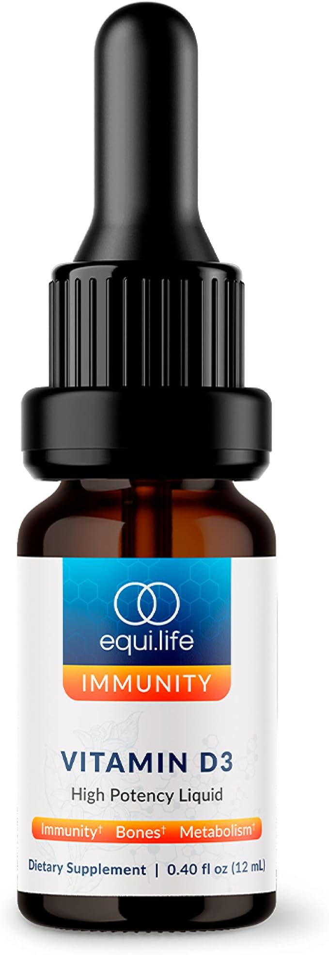 Equilife - Vitamin D3: Liquid Vitamin 3 Supplement, Immunity Support Drop, Promotes Bone Health, Helps Increase The Effectiveness of Calcium & Phosphorus, Formulated for Maximum Absorption (12 ml) - For Health For Ethics -