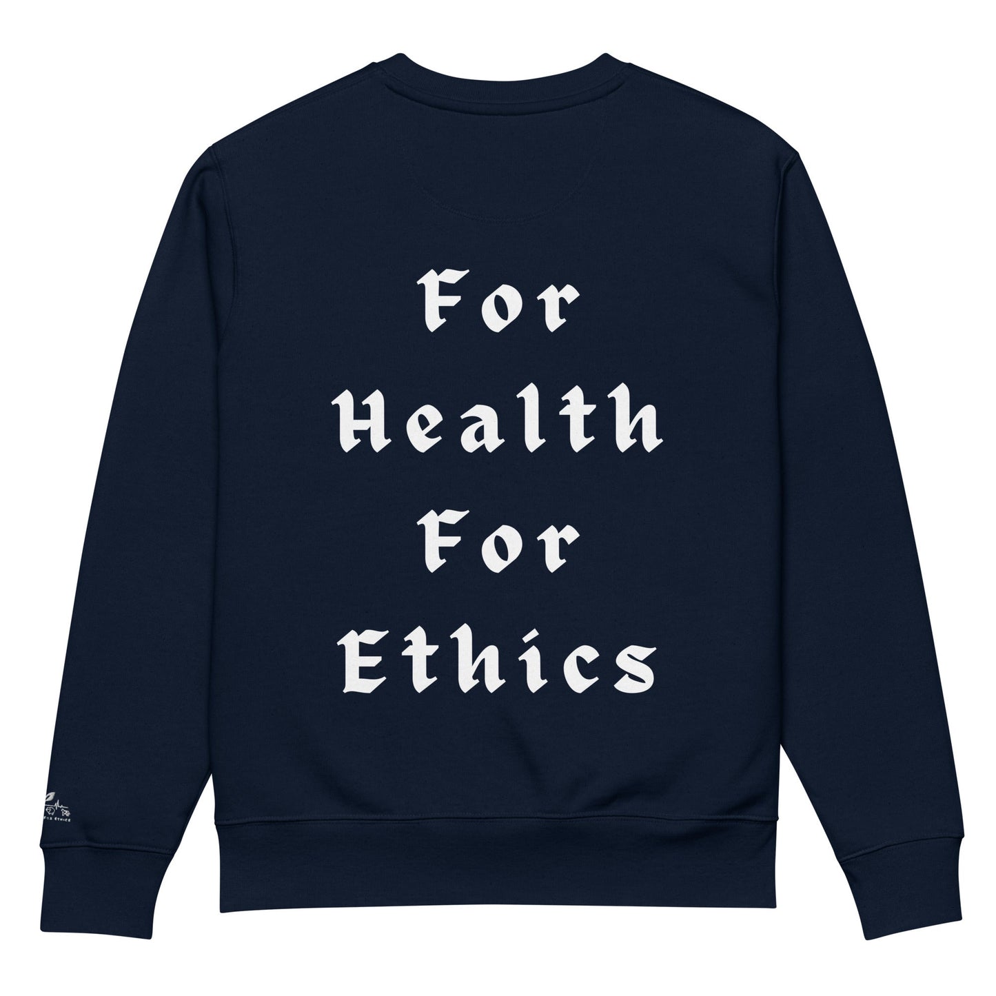 For Health For Ethics Sweatshirt - For Health For Ethics - French Navy