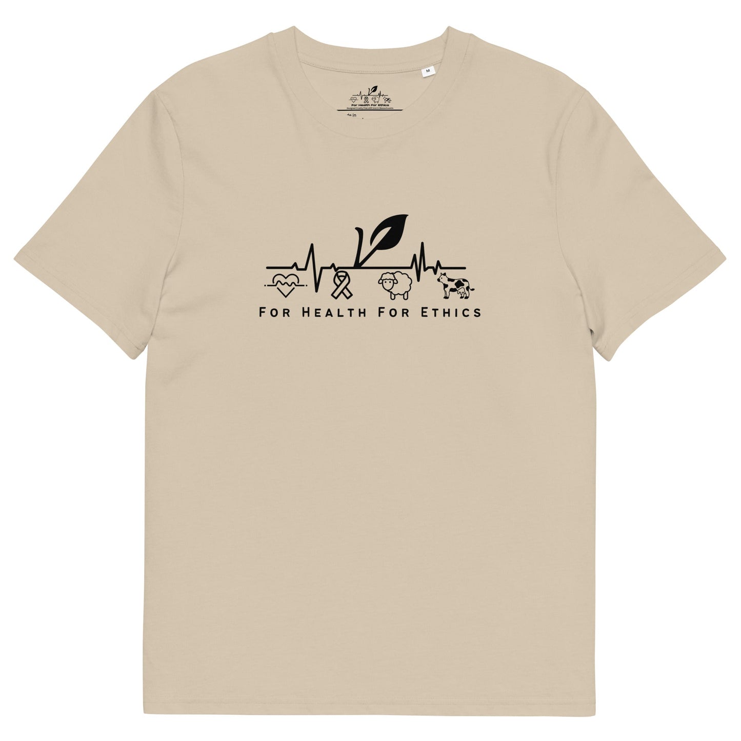 For Health For Ethics T-Shirt - For Health For Ethics - Desert Dust