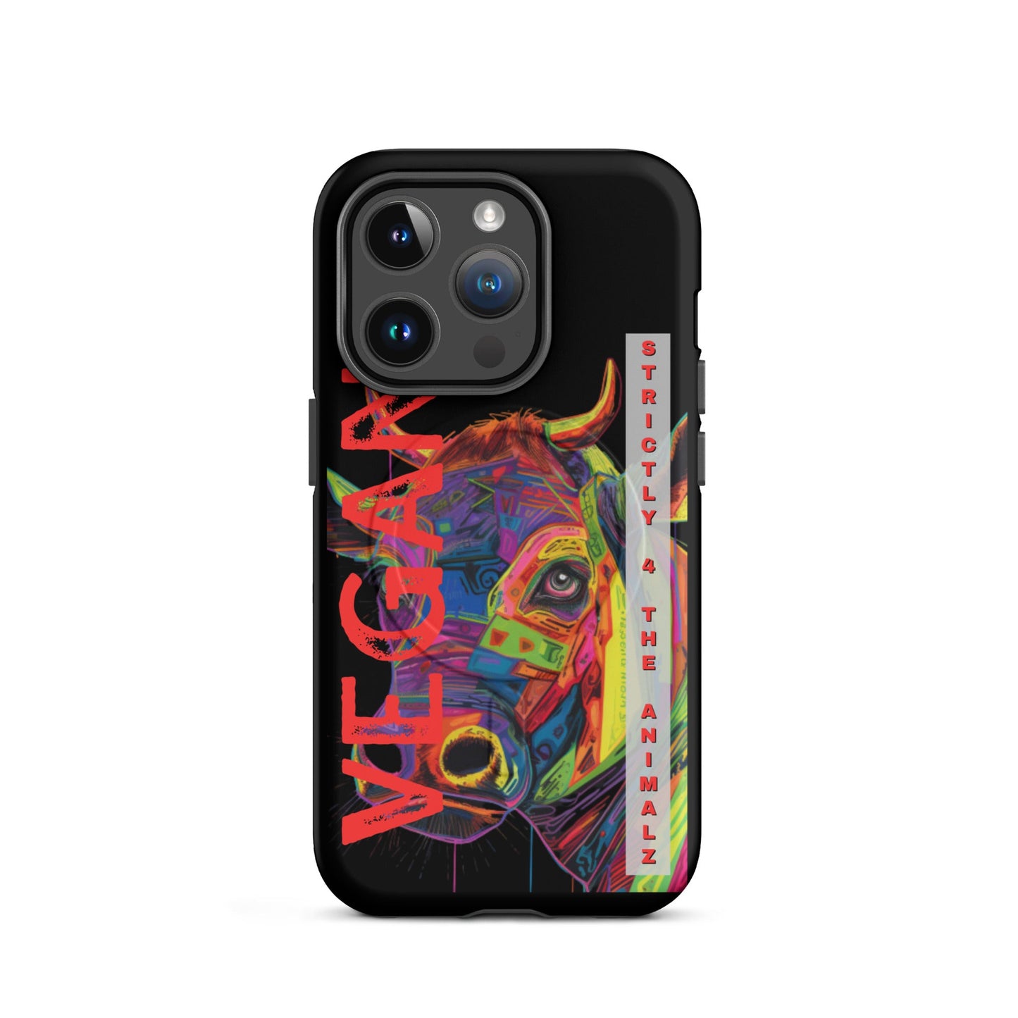 Strictly 4 The Animalz MagSafe® tough case for iPhone® - For Health For Ethics - iPhone 14 Pro