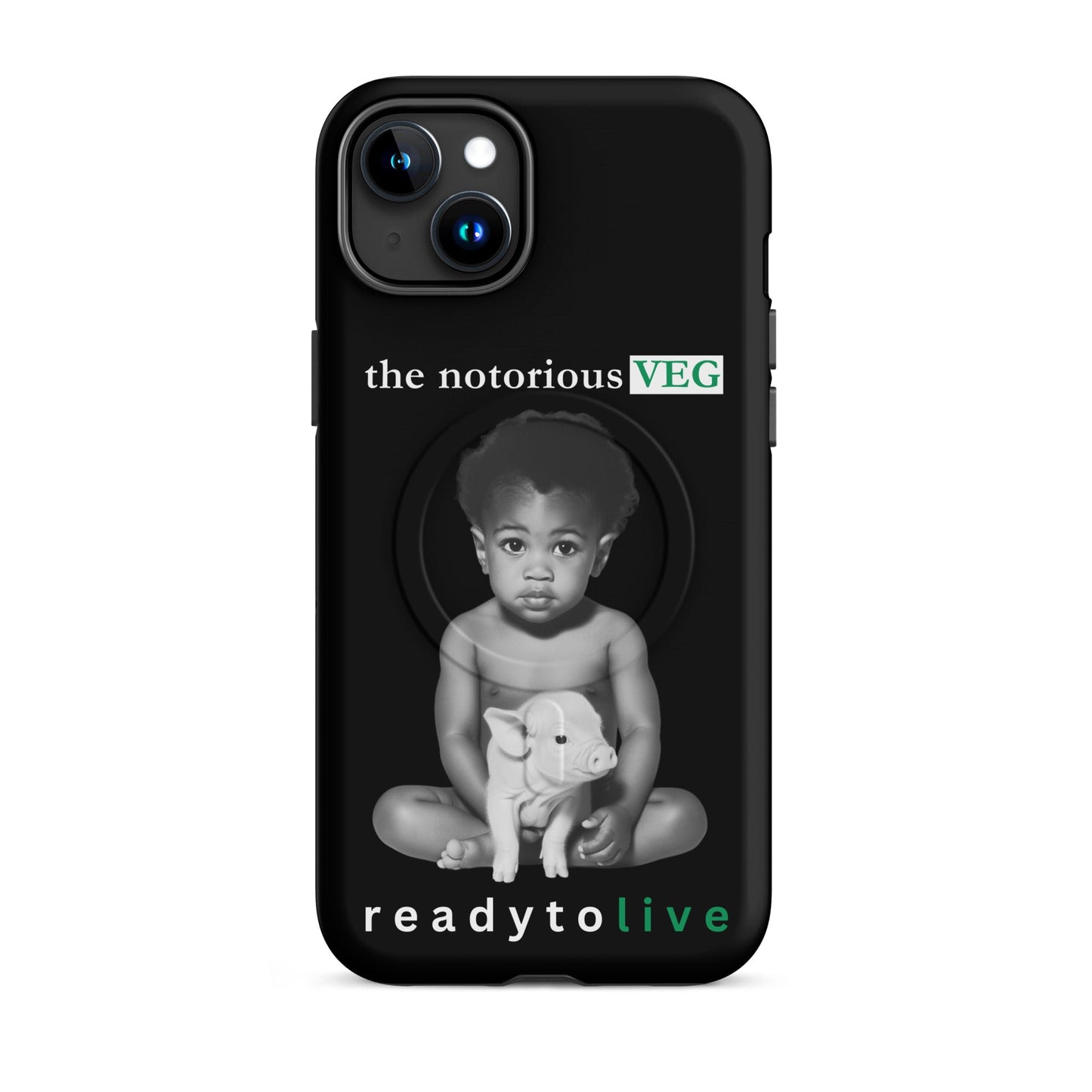 The Notorious VEG MagSafe® tough case for iPhone® - For Health For Ethics - iPhone 15 Plus