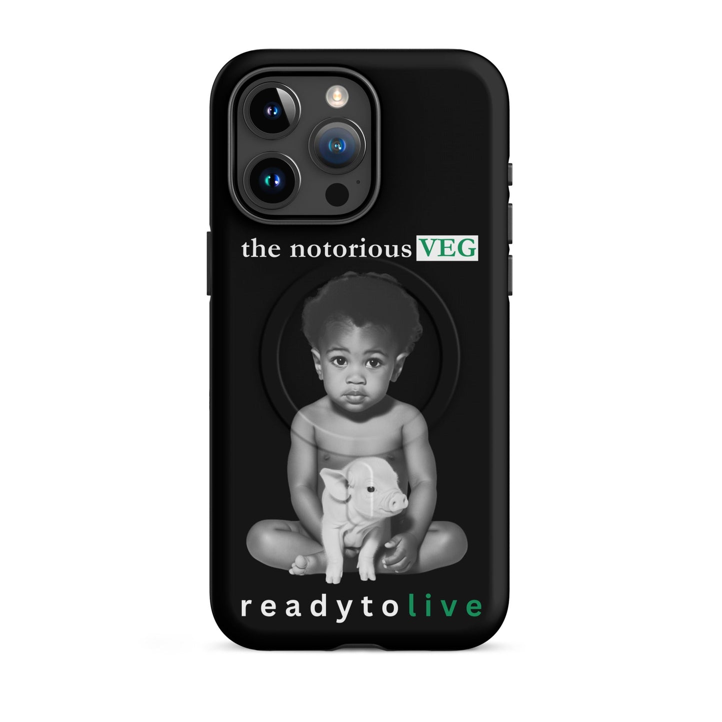 The Notorious VEG MagSafe® tough case for iPhone® - For Health For Ethics - iPhone 15 Pro Max