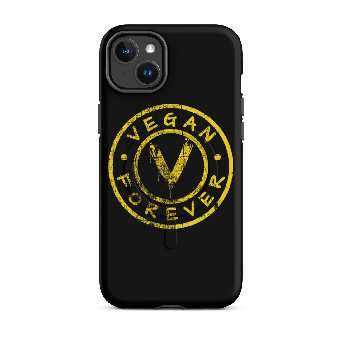 Vegan Forever MagSafe® tough case for iPhone® - For Health For Ethics - iPhone 14 Plus
