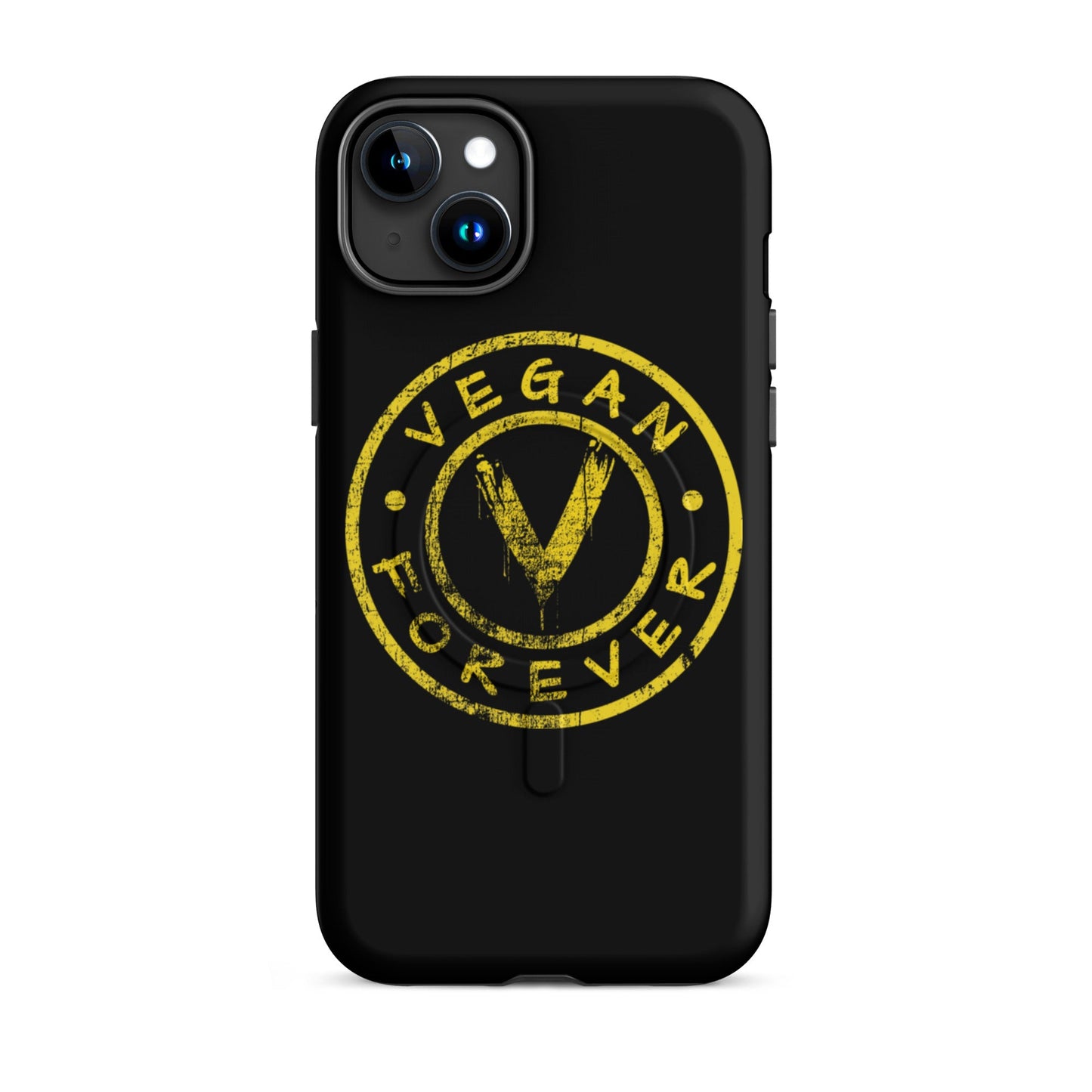 Vegan Forever MagSafe® tough case for iPhone® - For Health For Ethics - iPhone 15 Plus