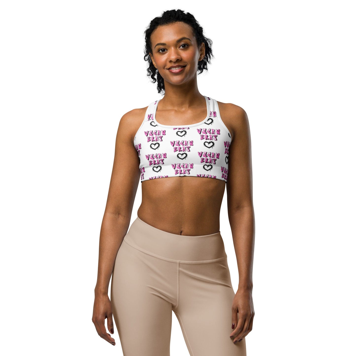 Vegan Brat Sports Bra - For Health For Ethics - XS