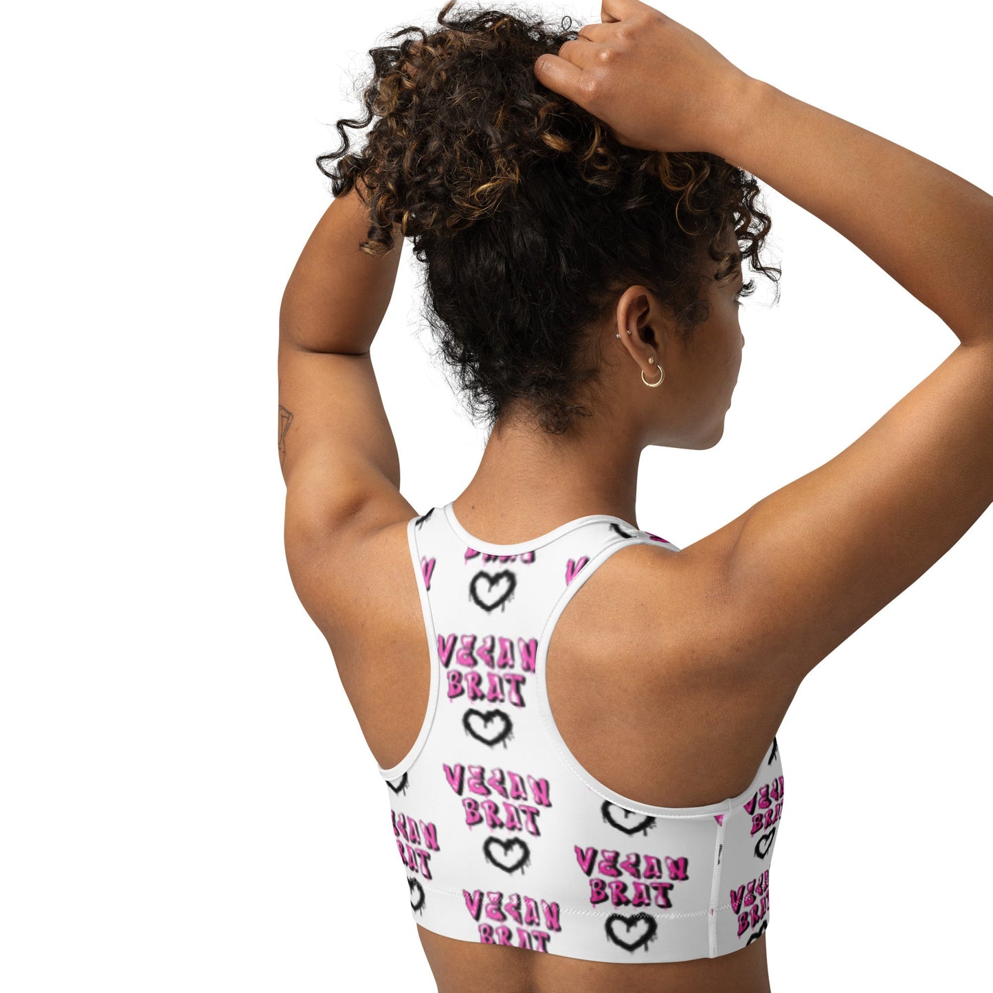 Vegan Brat Sports Bra - For Health For Ethics - XS