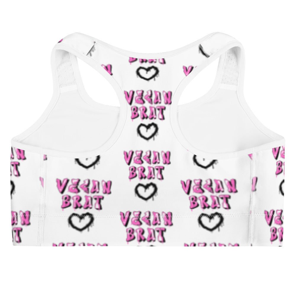 Vegan Brat Sports Bra - For Health For Ethics - XS