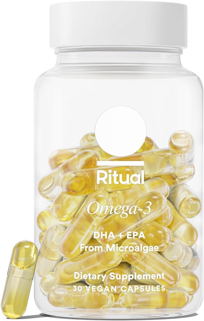 Ritual vegan Omega-3 supplement bottle