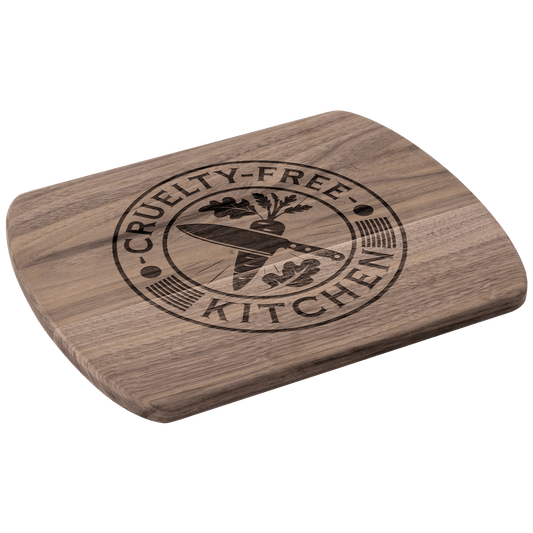 Cruelty Free Kitchen Cutting Board - For Health For Ethics - Small