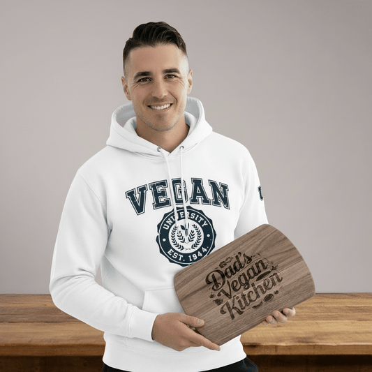 Dad's Vegan Kitchen Cutting Board - For Health For Ethics - Small