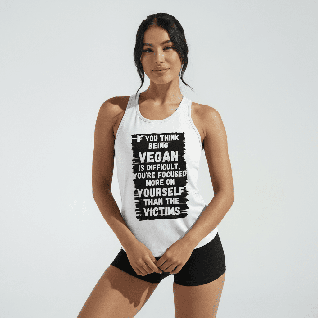 Empathy is Essential Racerback Tank - For Health For Ethics - XS