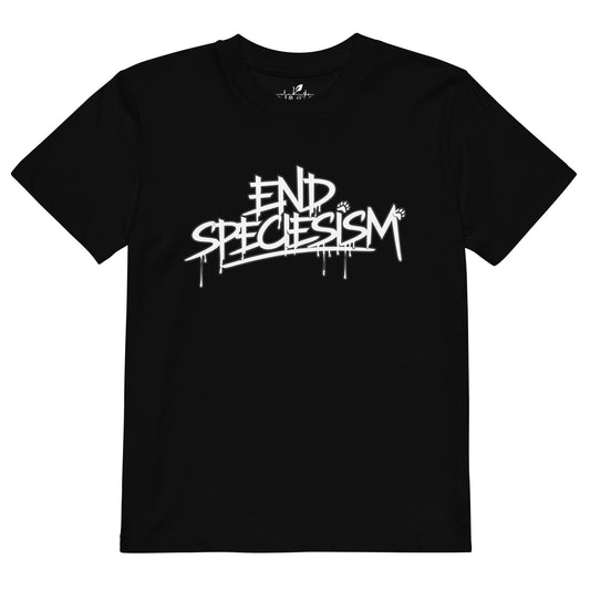 End Speciesism kids t-shirt - For Health For Ethics - Black