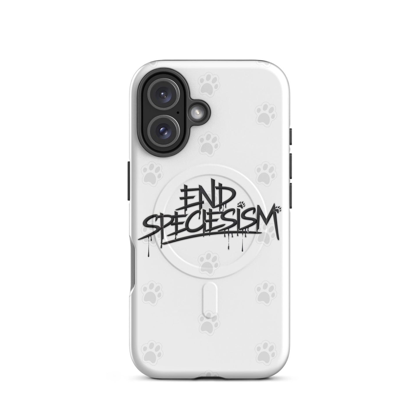End Speciesism MagSafe® tough case for iPhone® - For Health For Ethics - iPhone 16