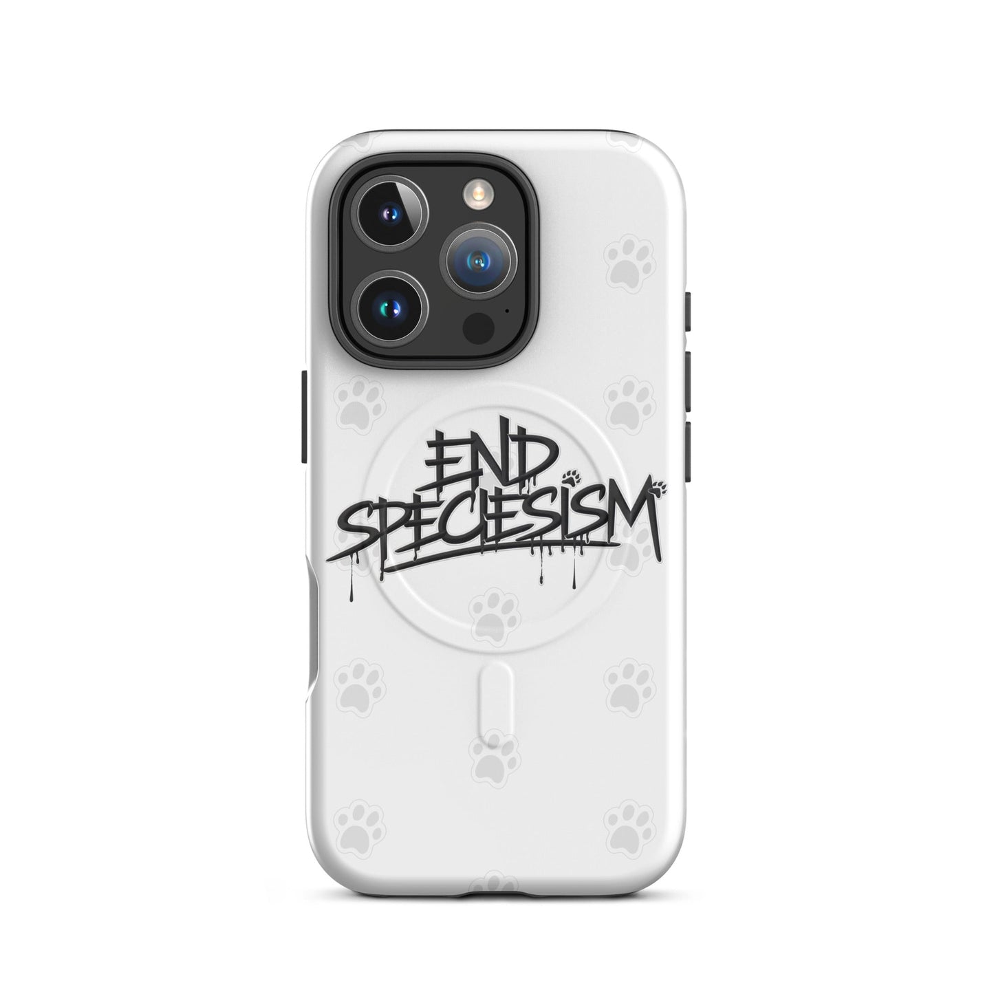End Speciesism MagSafe® tough case for iPhone® - For Health For Ethics - iPhone 16 Pro