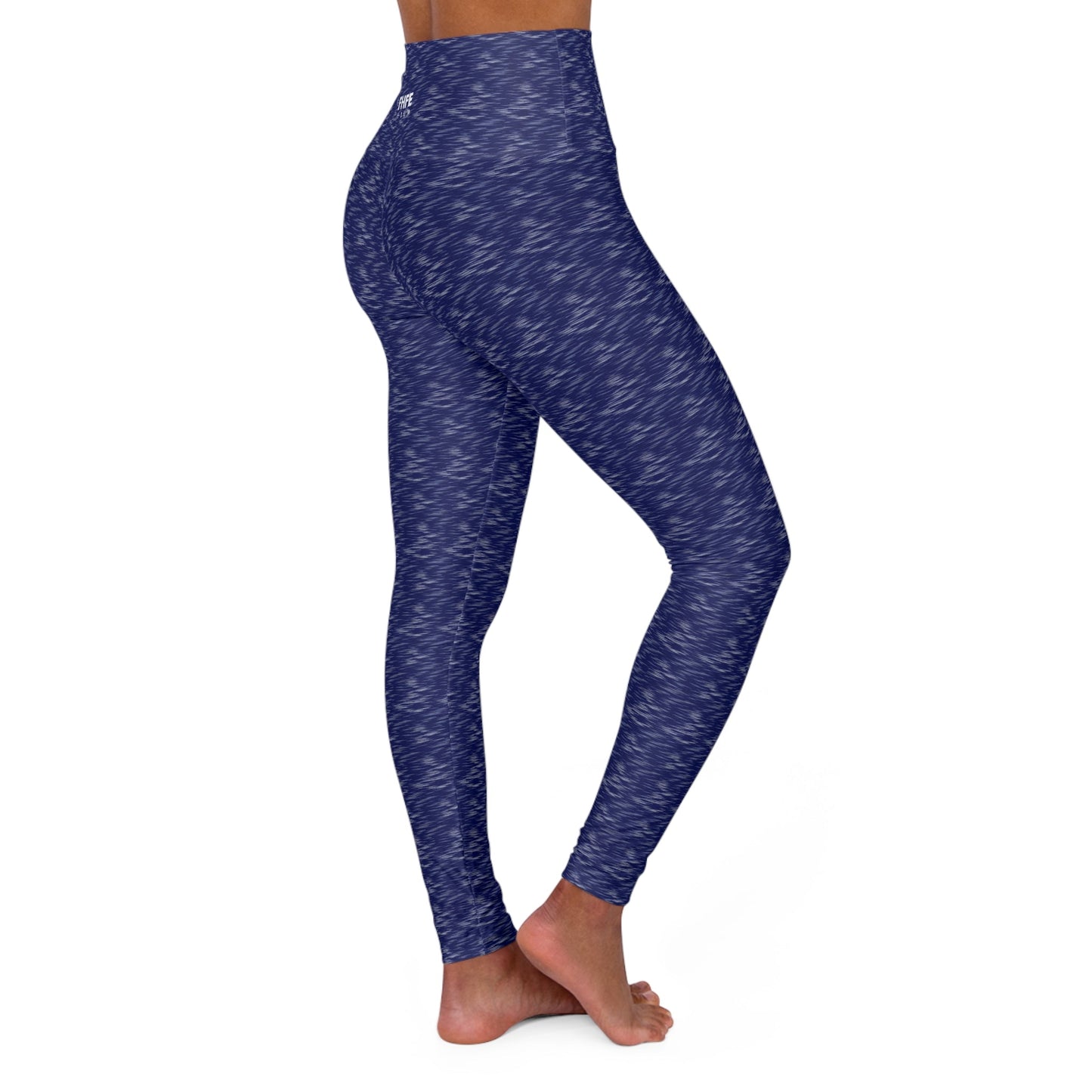 FHFE Blue Marl Ultra High Rise Leggings - For Health For Ethics - XS