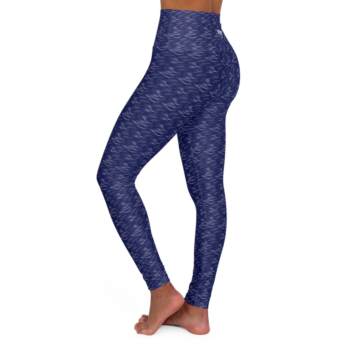 FHFE Blue Marl Ultra High Rise Leggings - For Health For Ethics - XS