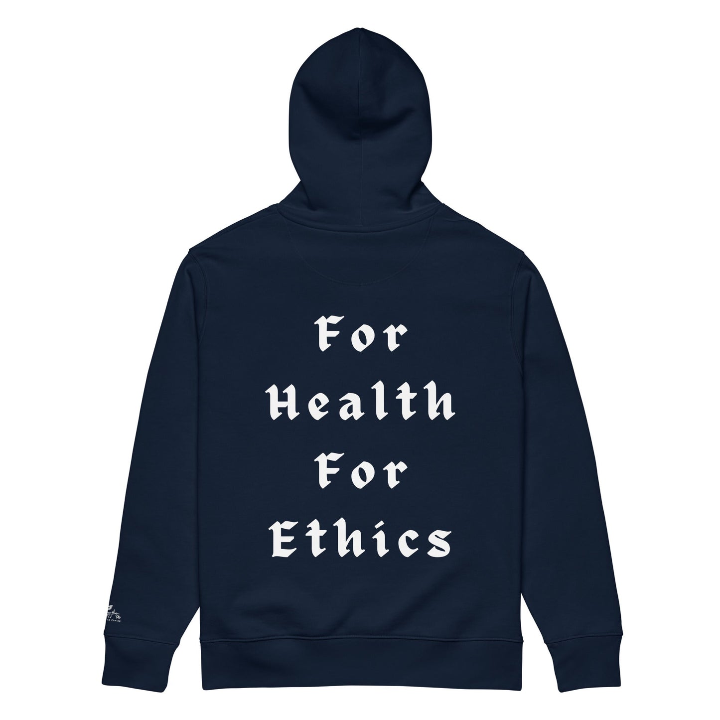 For Health For Ethics Hoodie - For Health For Ethics - French Navy