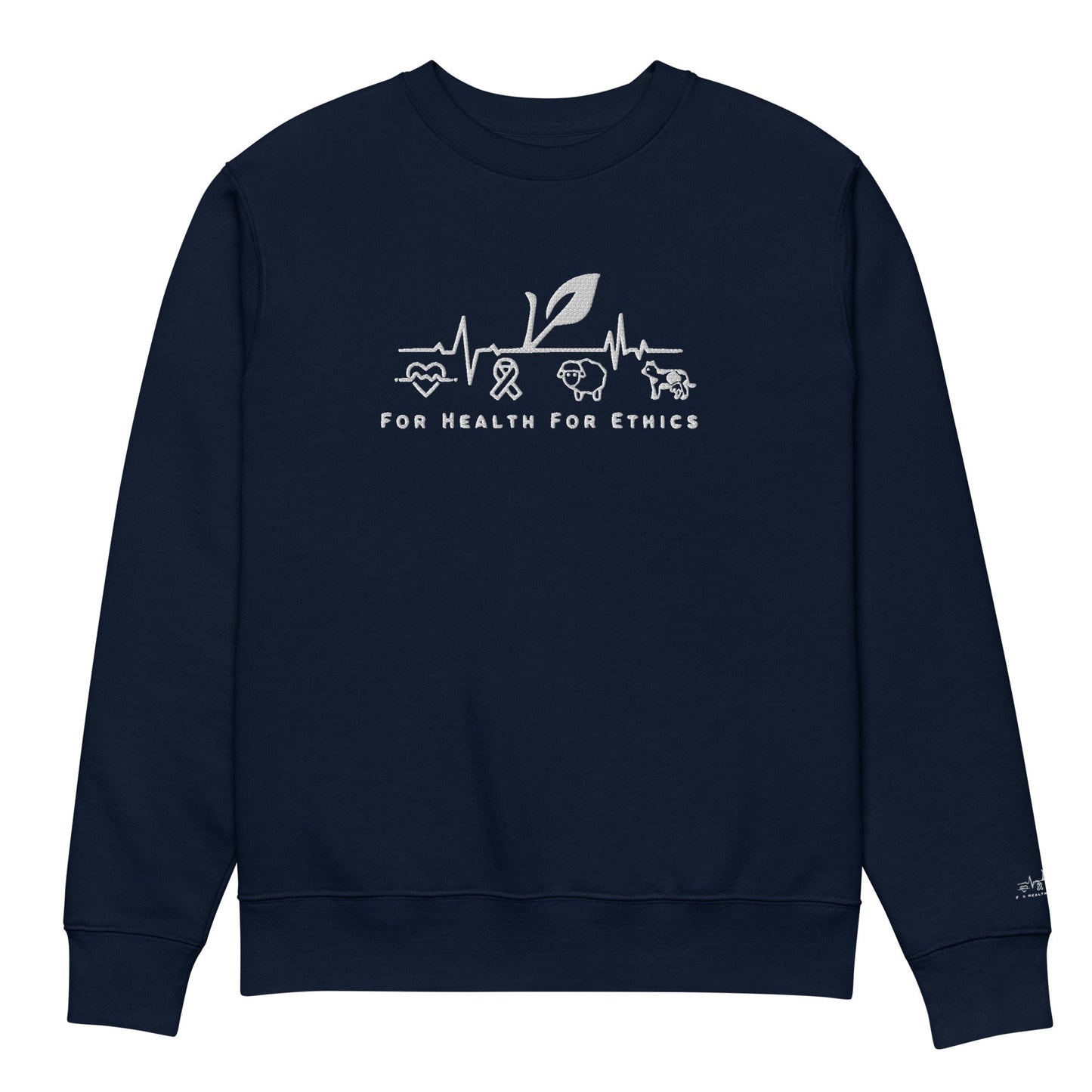 For Health For Ethics Sweatshirt - For Health For Ethics - French Navy