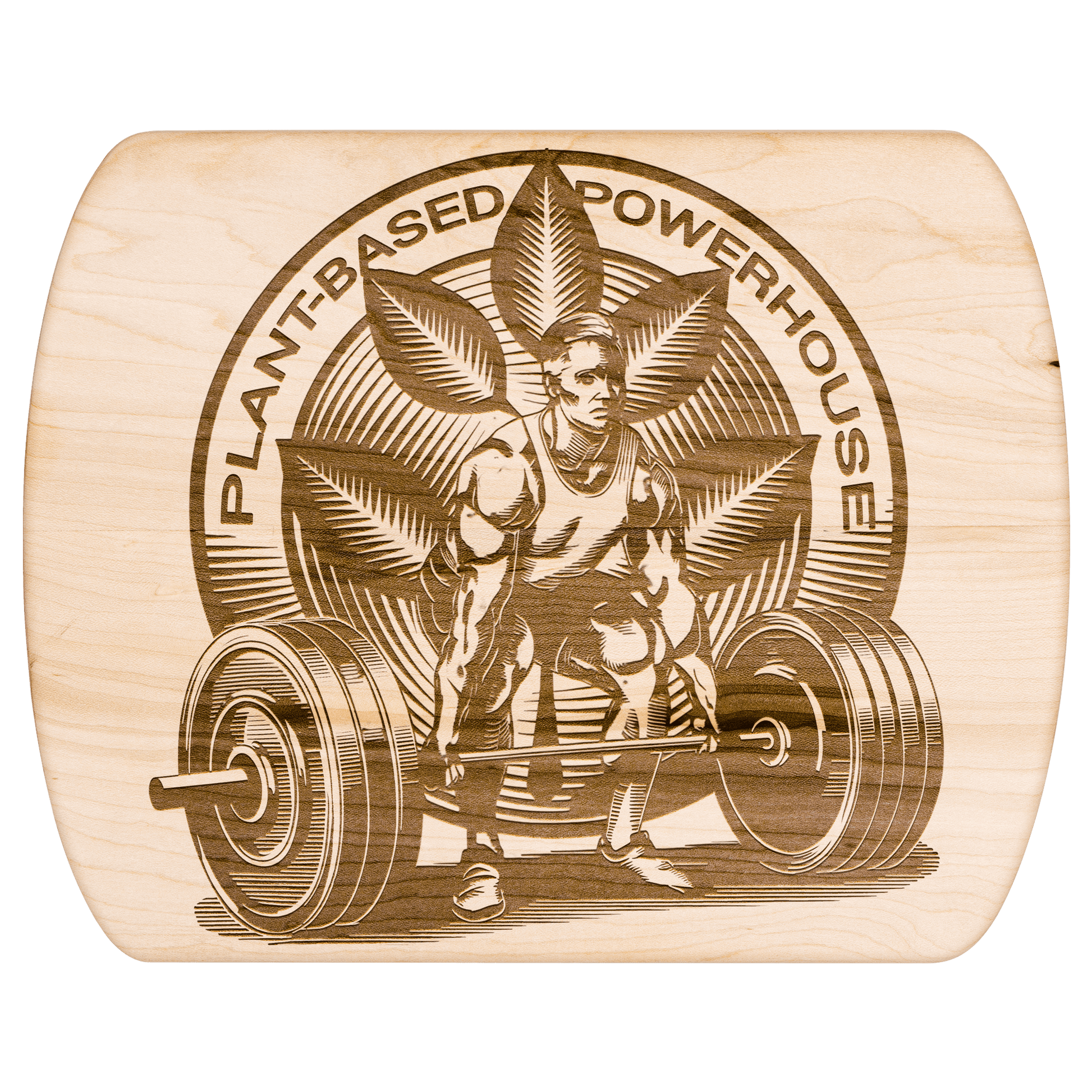 Plant - Based Powerhouse Cutting Board - For Health For Ethics - Small