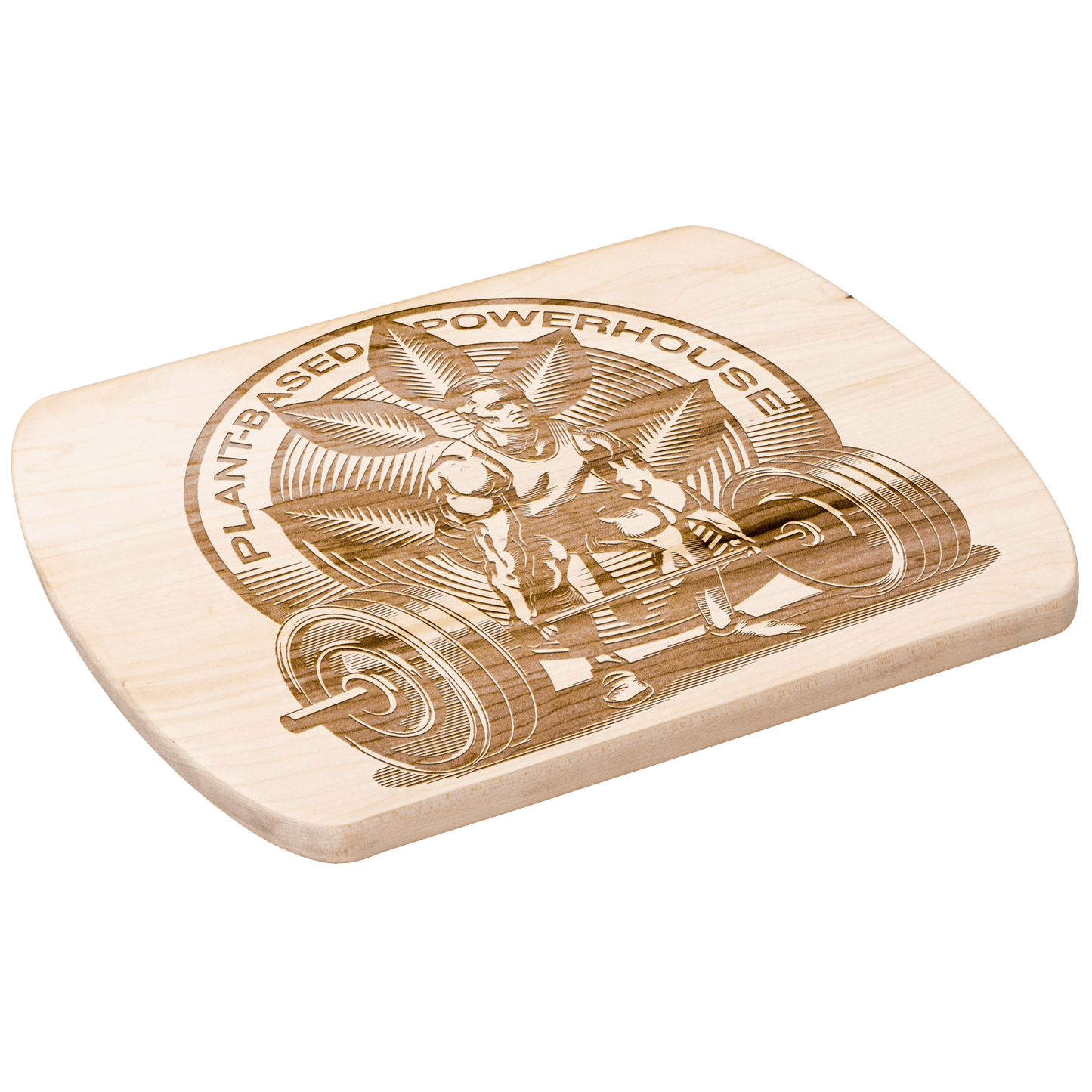 Plant - Based Powerhouse Cutting Board - For Health For Ethics - Small