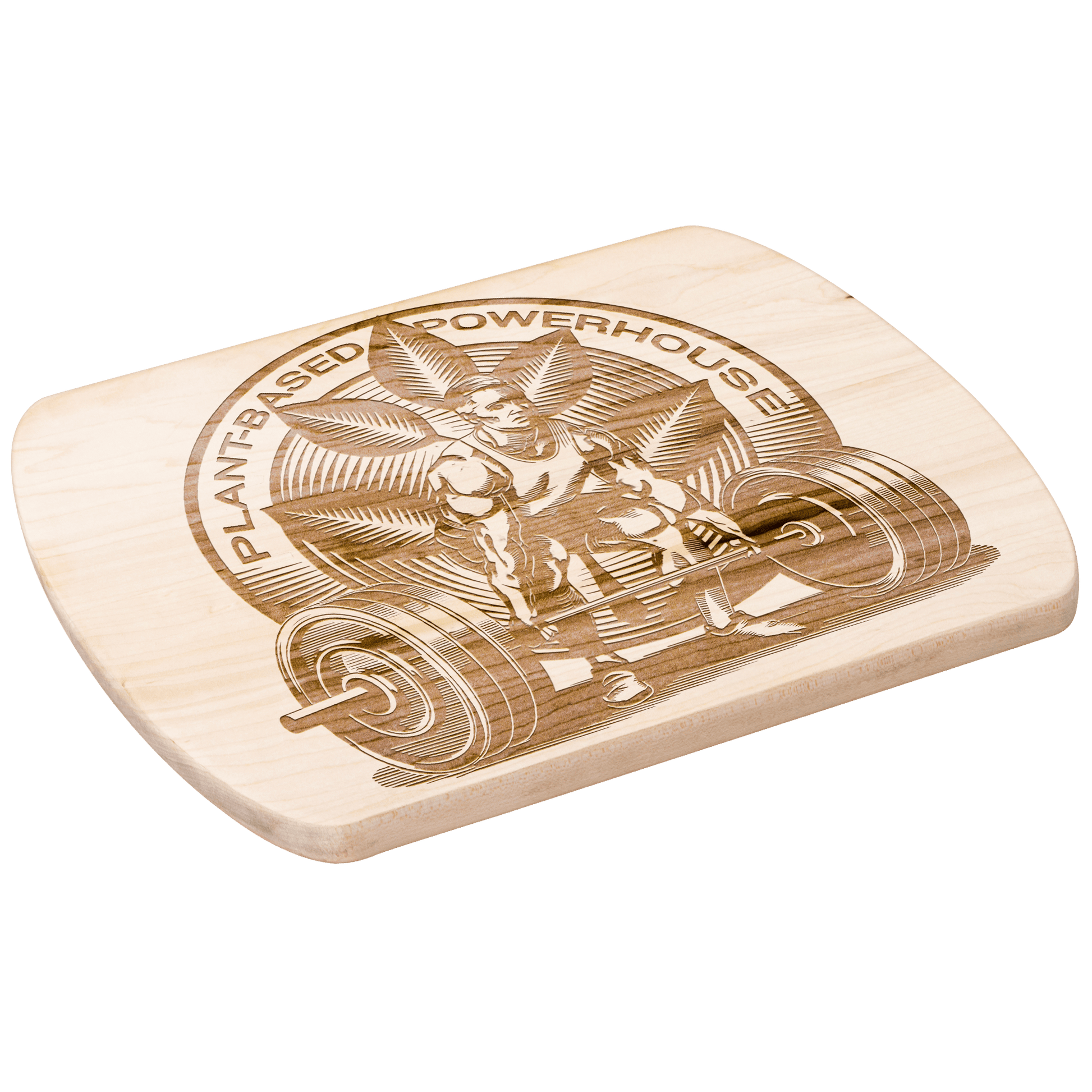 Plant - Based Powerhouse Cutting Board - For Health For Ethics - Small