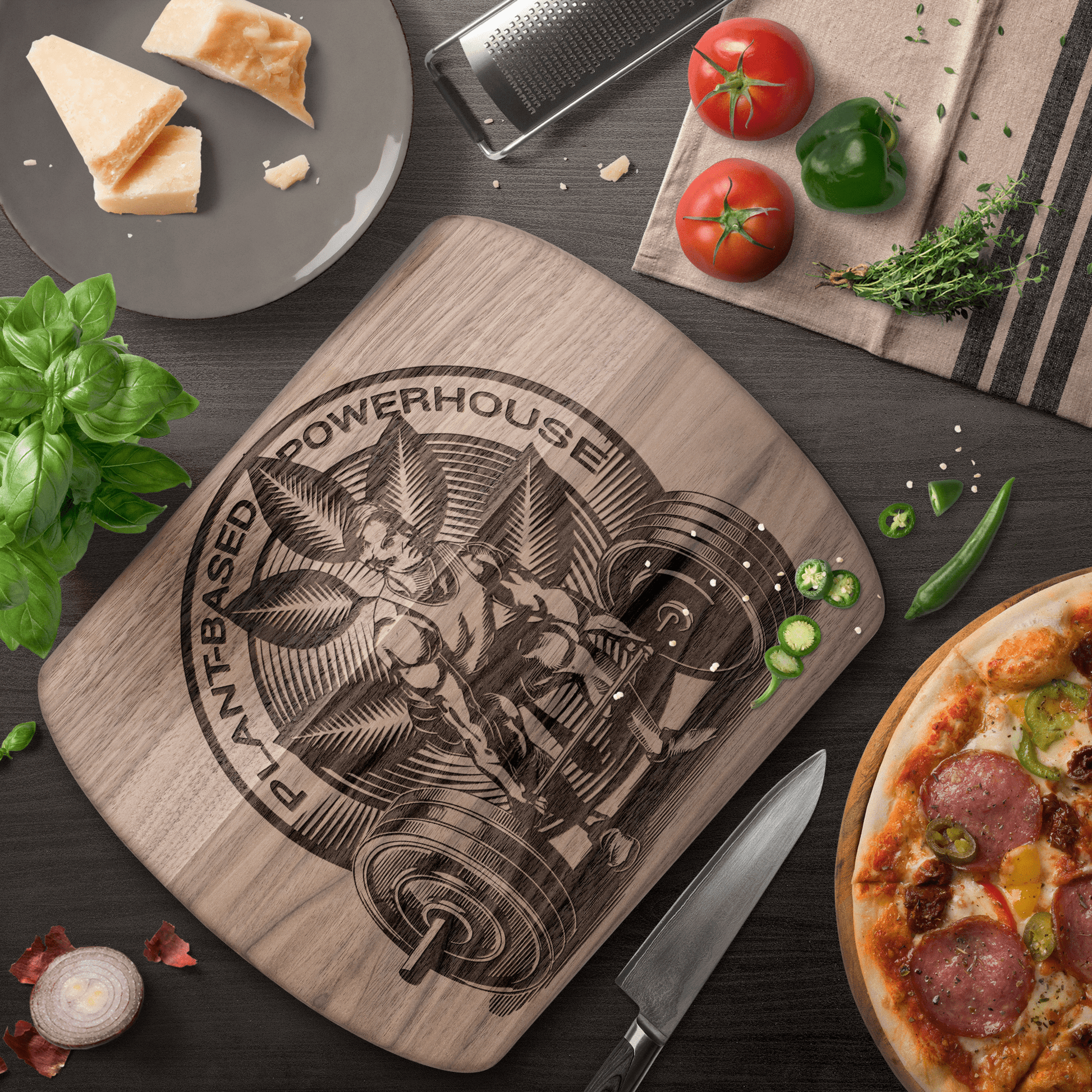Plant - Based Powerhouse Cutting Board - For Health For Ethics - Small