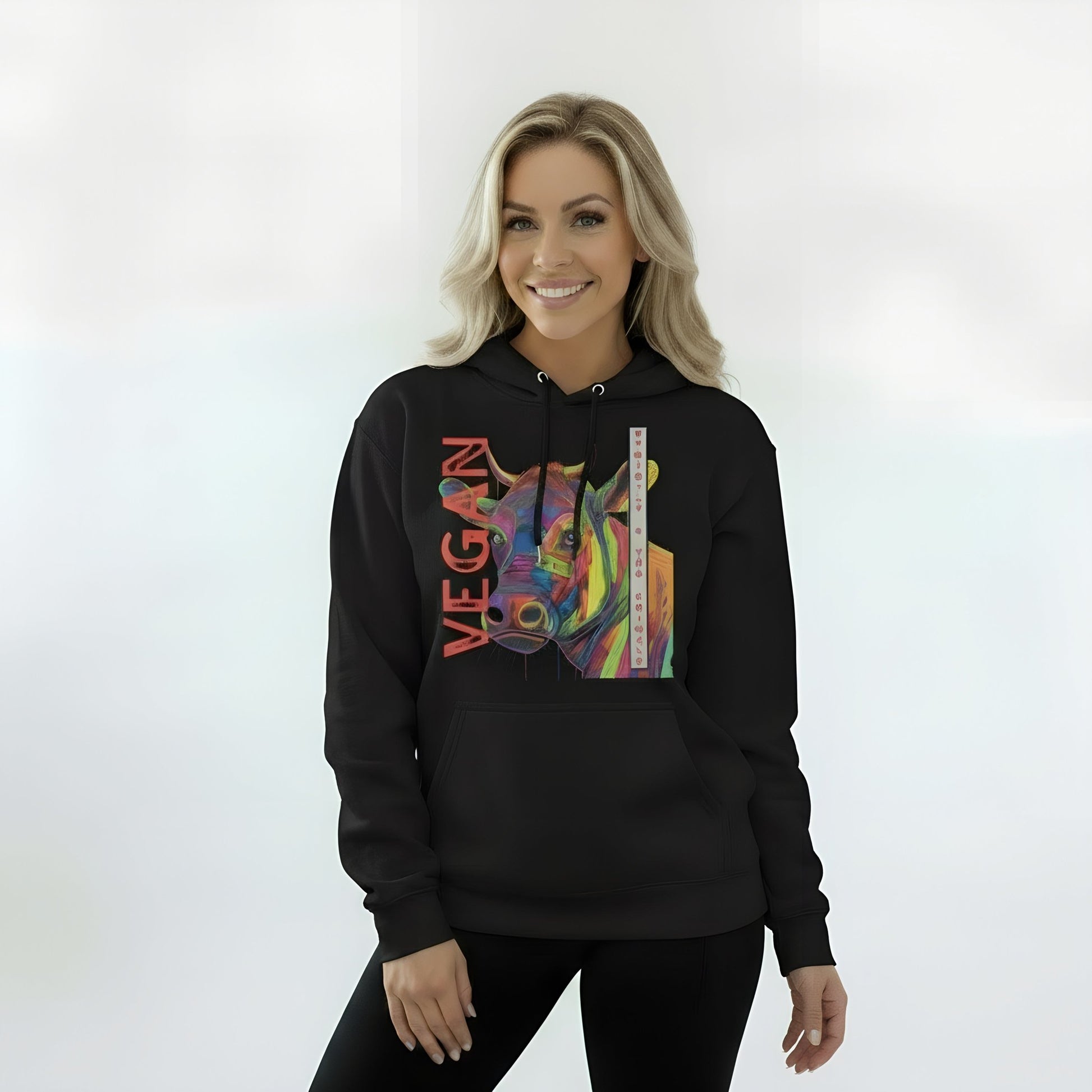 Strictly 4 the A.N.I.M.A.L.Z Hoodie - For Health For Ethics - White
