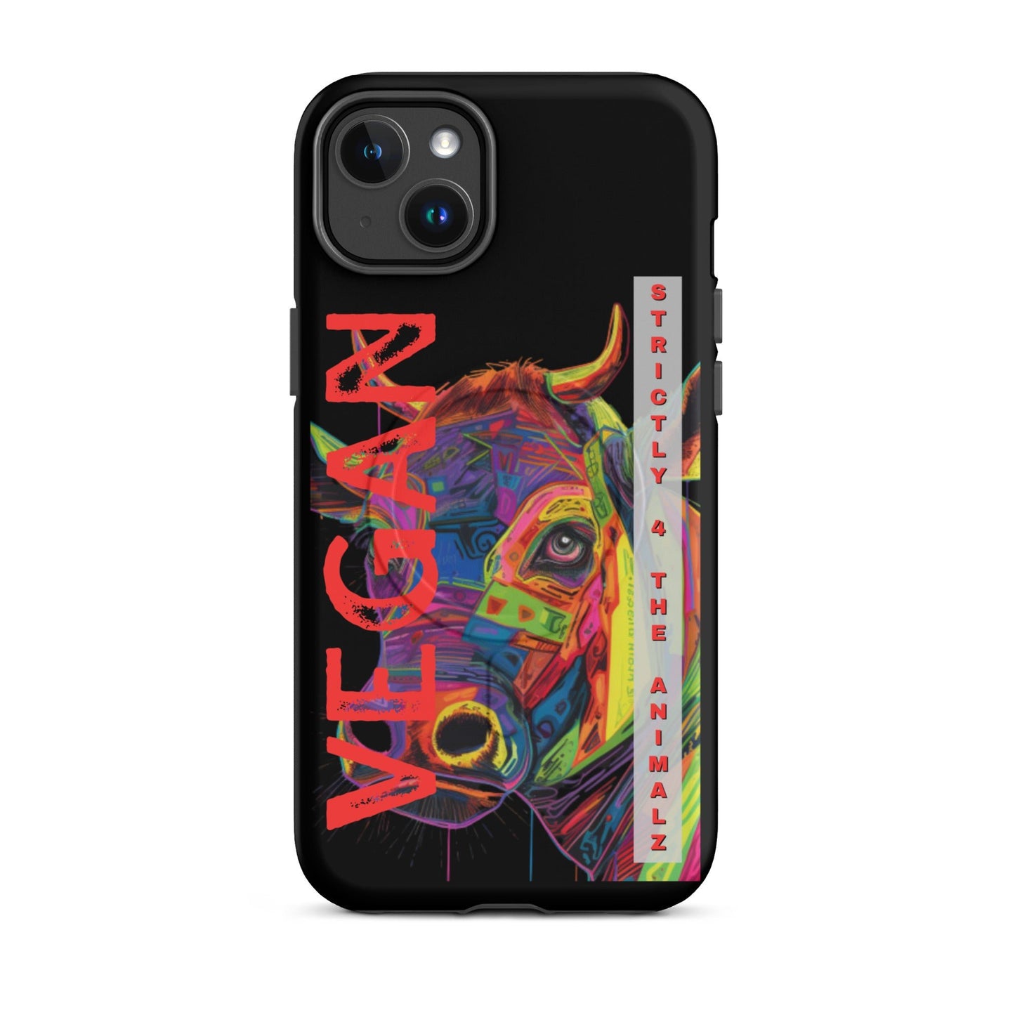 Strictly 4 The Animalz MagSafe® tough case for iPhone® - For Health For Ethics - iPhone 14 Plus