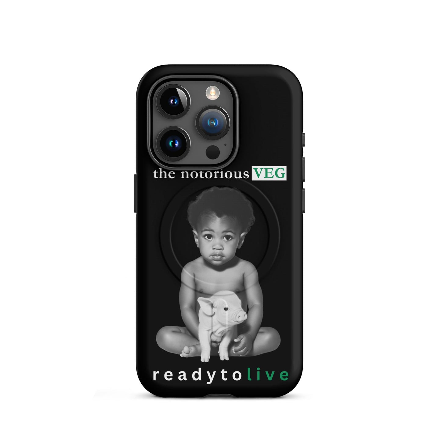 The Notorious VEG MagSafe® tough case for iPhone® - For Health For Ethics - iPhone 15 Pro
