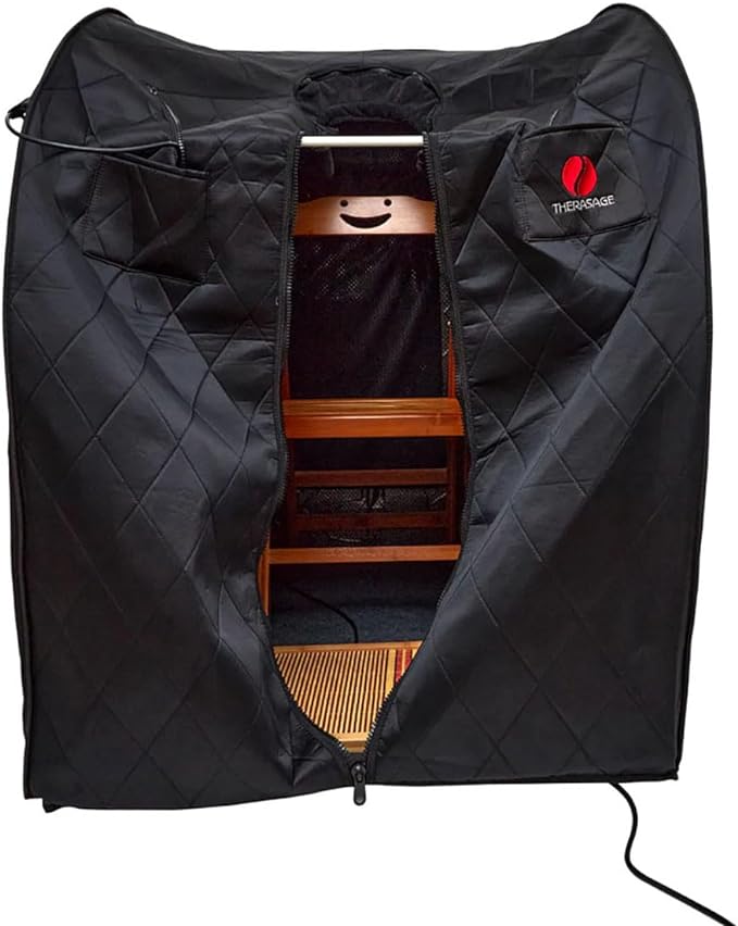 Therasage Thera360Plus Black Portable Full Spectrum Infared Sauna - For Health For Ethics - 