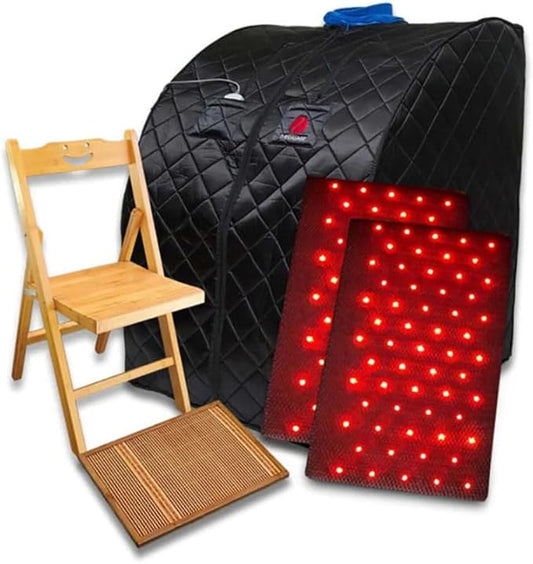 Therasage Thera360Plus Black Portable Full Spectrum Infared Sauna - For Health For Ethics - 