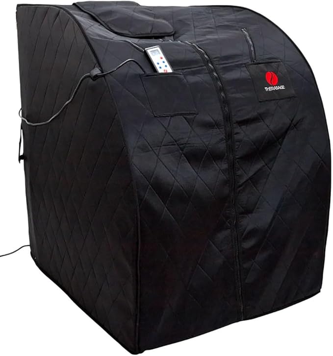Therasage Thera360Plus Black Portable Full Spectrum Infared Sauna - For Health For Ethics - 