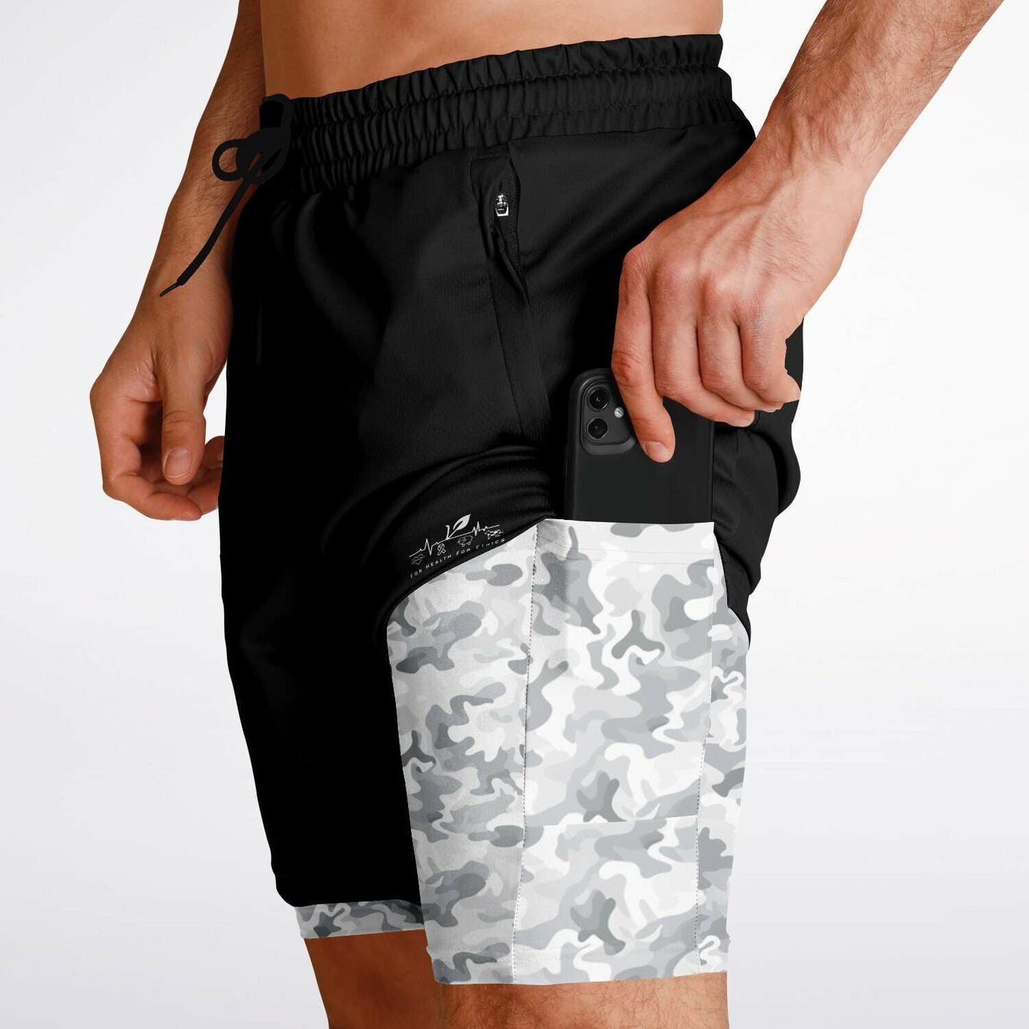 Unstoppable 2 - in - 1 Men's Performance Shorts - For Health For Ethics - XS