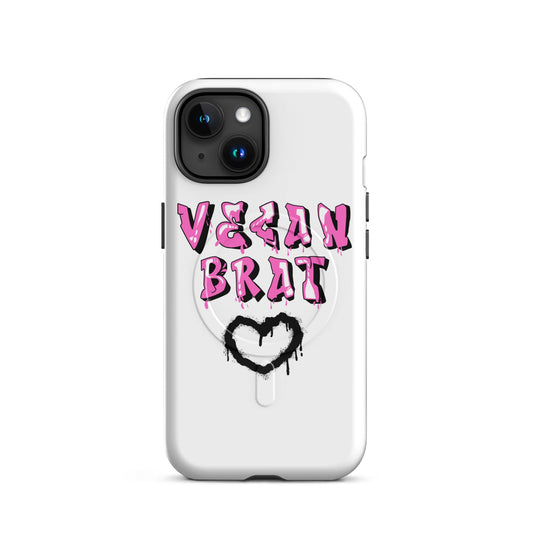 Vegan Brat MagSafe® tough case for iPhone® - For Health For Ethics - iPhone 15