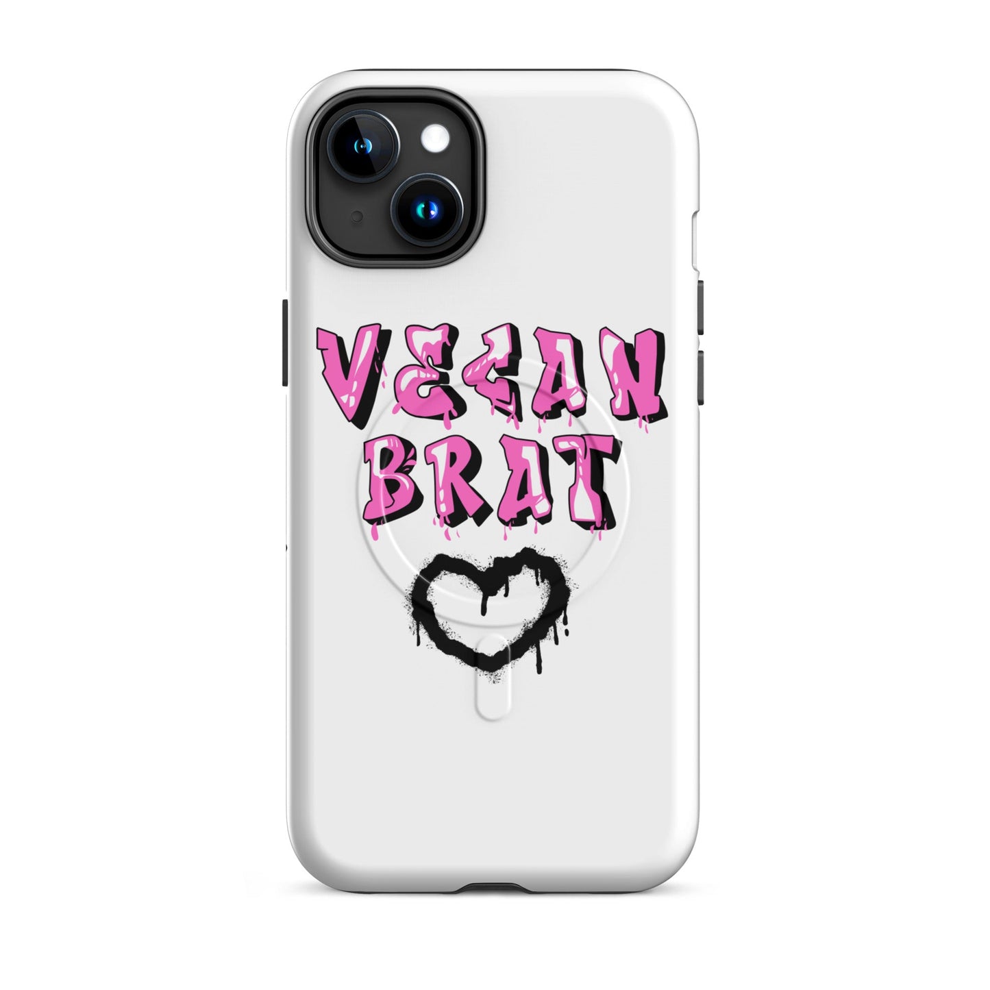 Vegan Brat MagSafe® tough case for iPhone® - For Health For Ethics - iPhone 15 Plus