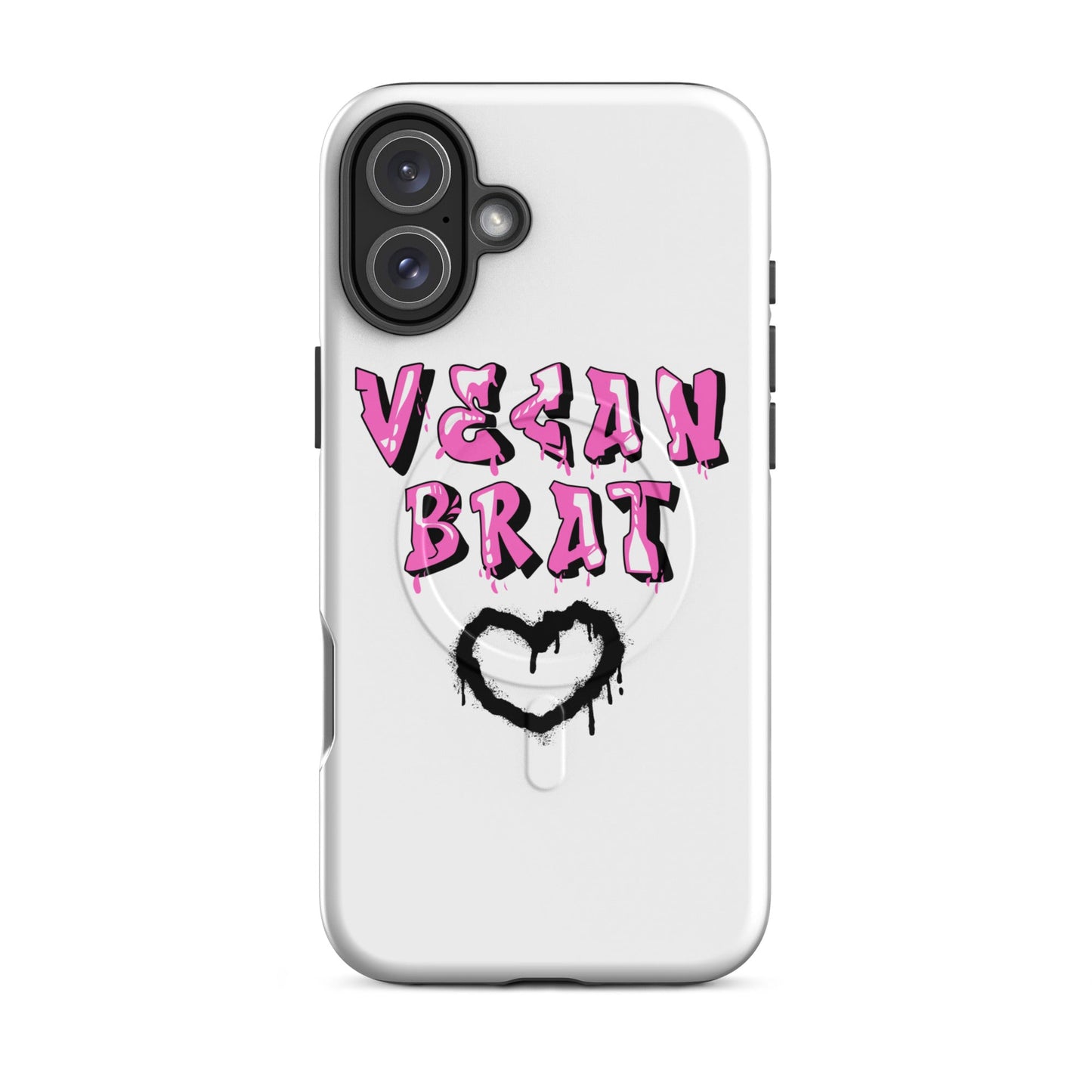 Vegan Brat MagSafe® tough case for iPhone® - For Health For Ethics - iPhone 16 Plus