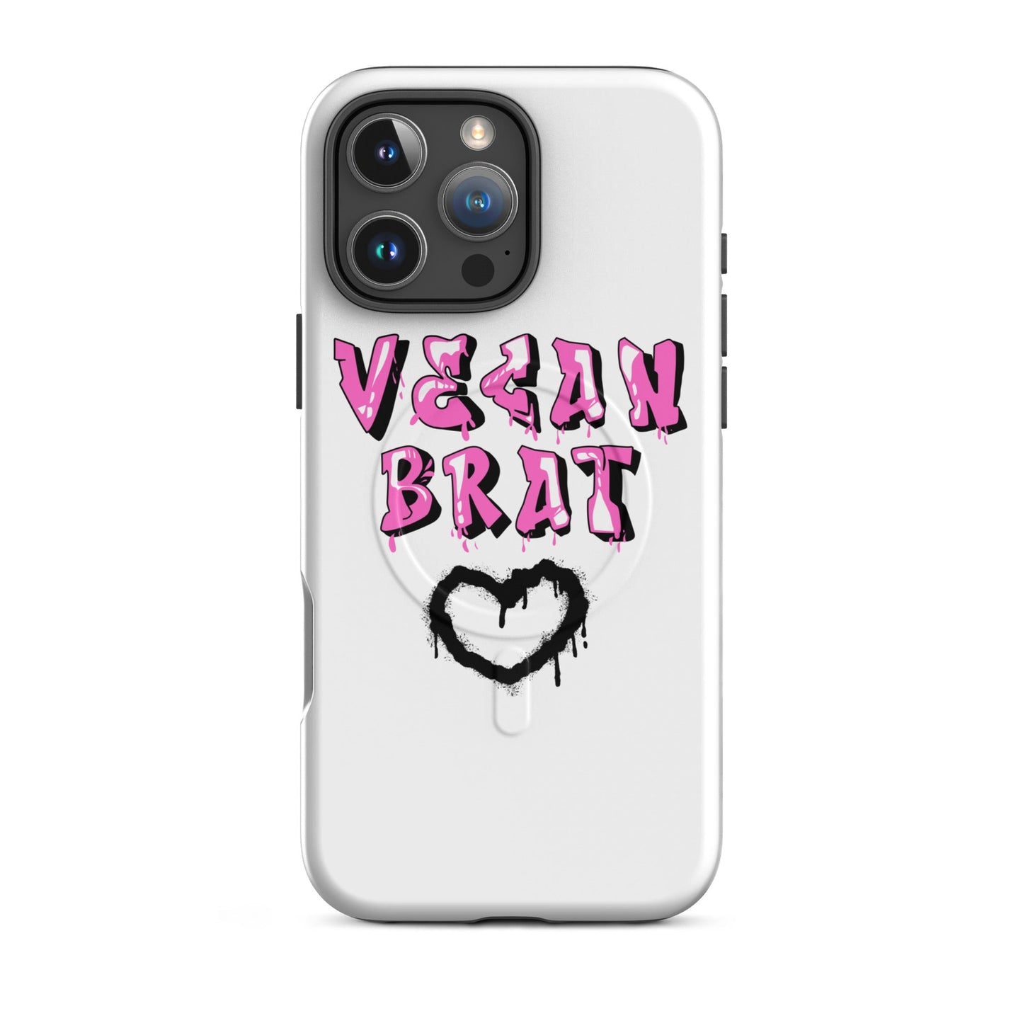 Vegan Brat MagSafe® tough case for iPhone® - For Health For Ethics - iPhone 16 Pro Max
