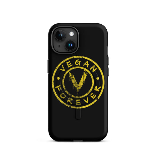 Vegan Forever MagSafe® tough case for iPhone® - For Health For Ethics - iPhone 15