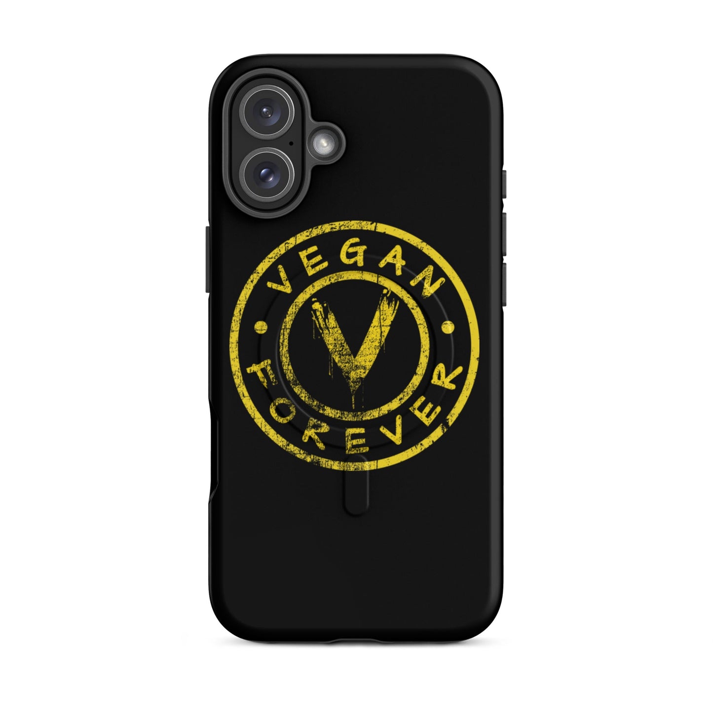Vegan Forever MagSafe® tough case for iPhone® - For Health For Ethics - iPhone 16 Plus