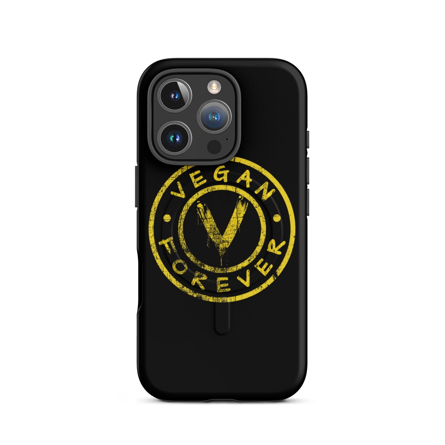 Vegan Forever MagSafe® tough case for iPhone® - For Health For Ethics - iPhone 16 Pro