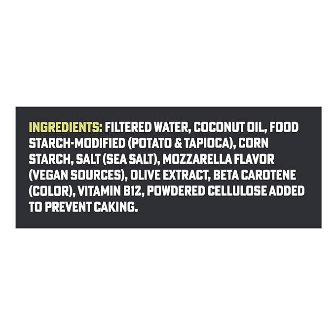 VIOLIFE Just Like Mozzarella Shreds, 8 OZ - For Health For Ethics - 