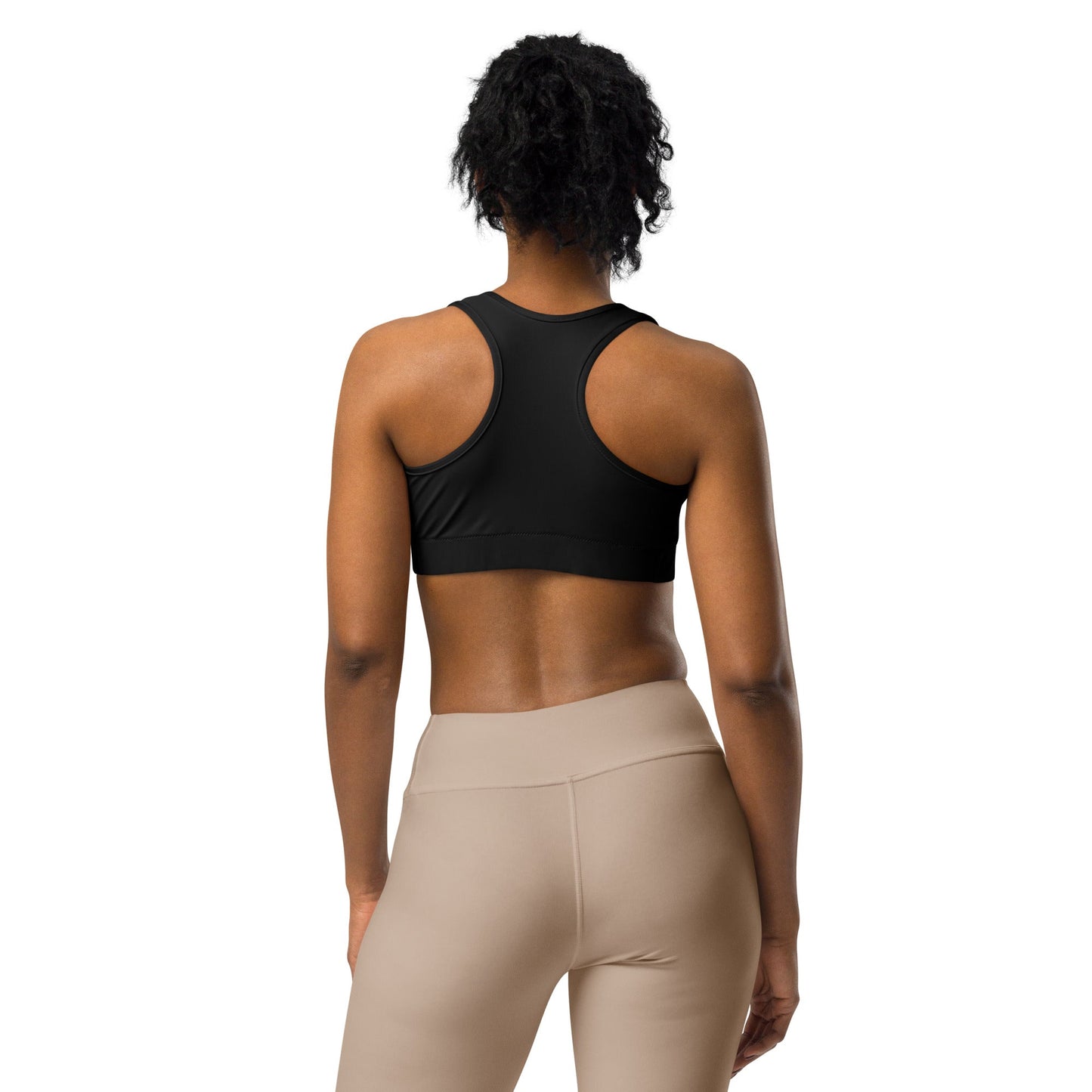 Big Vegan Energy Sports bra - For Health For Ethics - XS - Woman Back