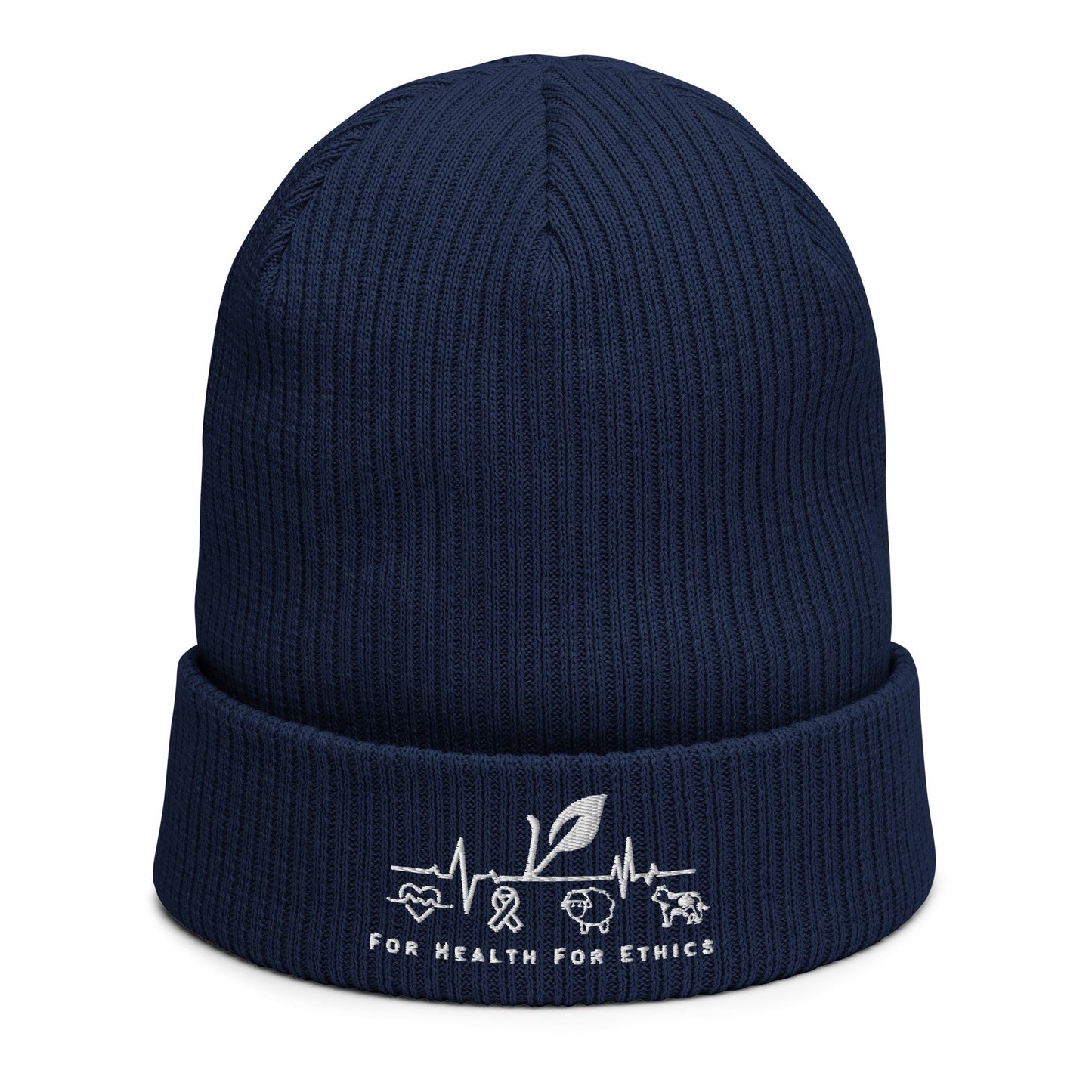 For Health For Ethics Organic beanie - For Health For Ethics - Olive Green - Front