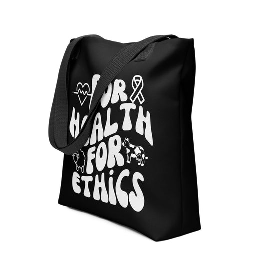 For Health For Ethics Retro Tote Bag - For Health For Ethics -