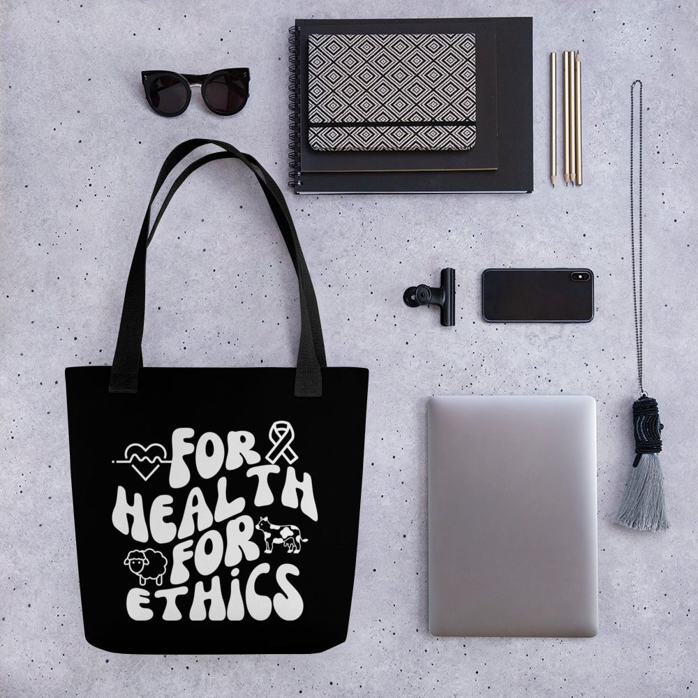 For Health For Ethics Retro Tote Bag - For Health For Ethics -