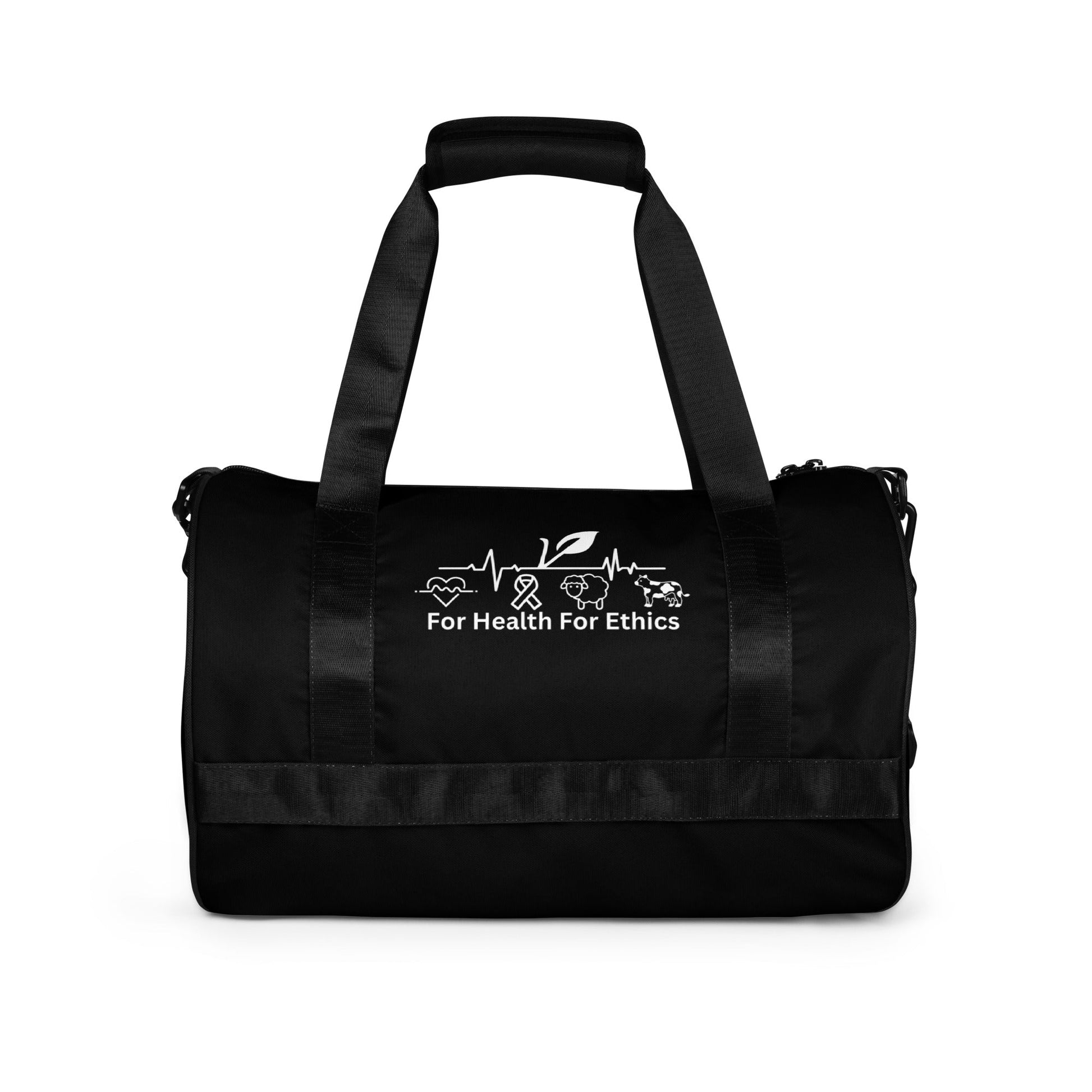 Gym Duffle Bag - For Health For Ethics -