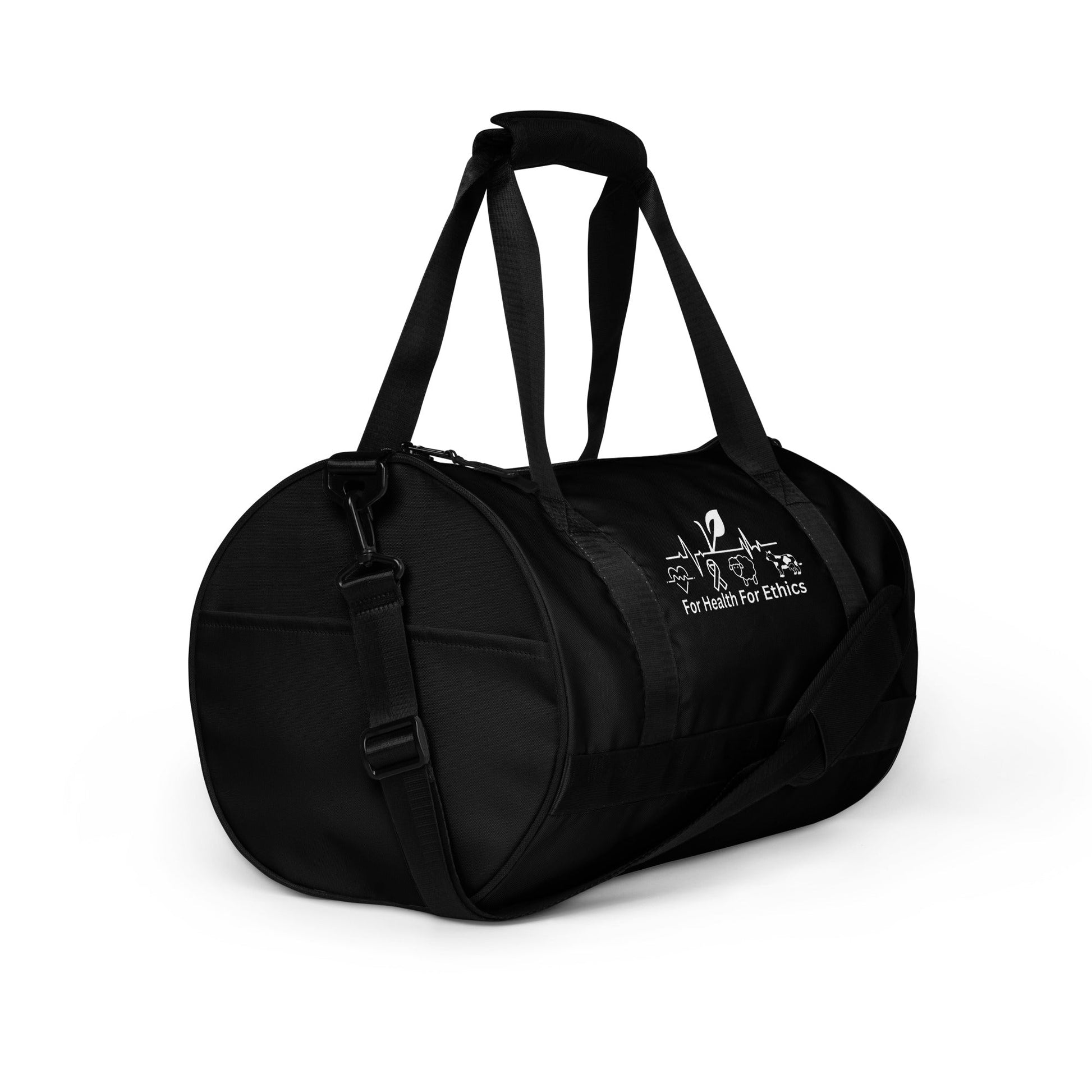 Gym Duffle Bag - For Health For Ethics -