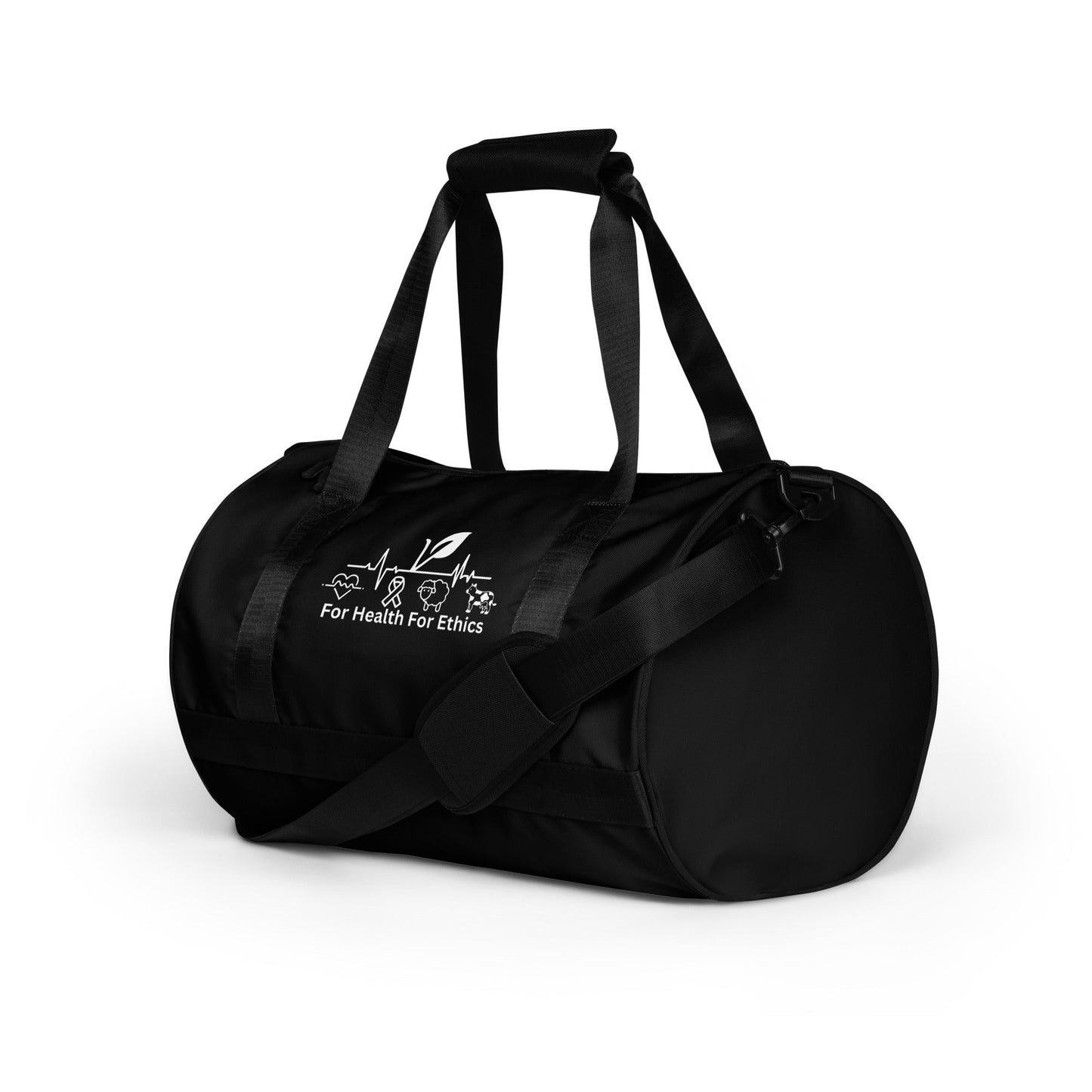 Gym Duffle Bag - For Health For Ethics -