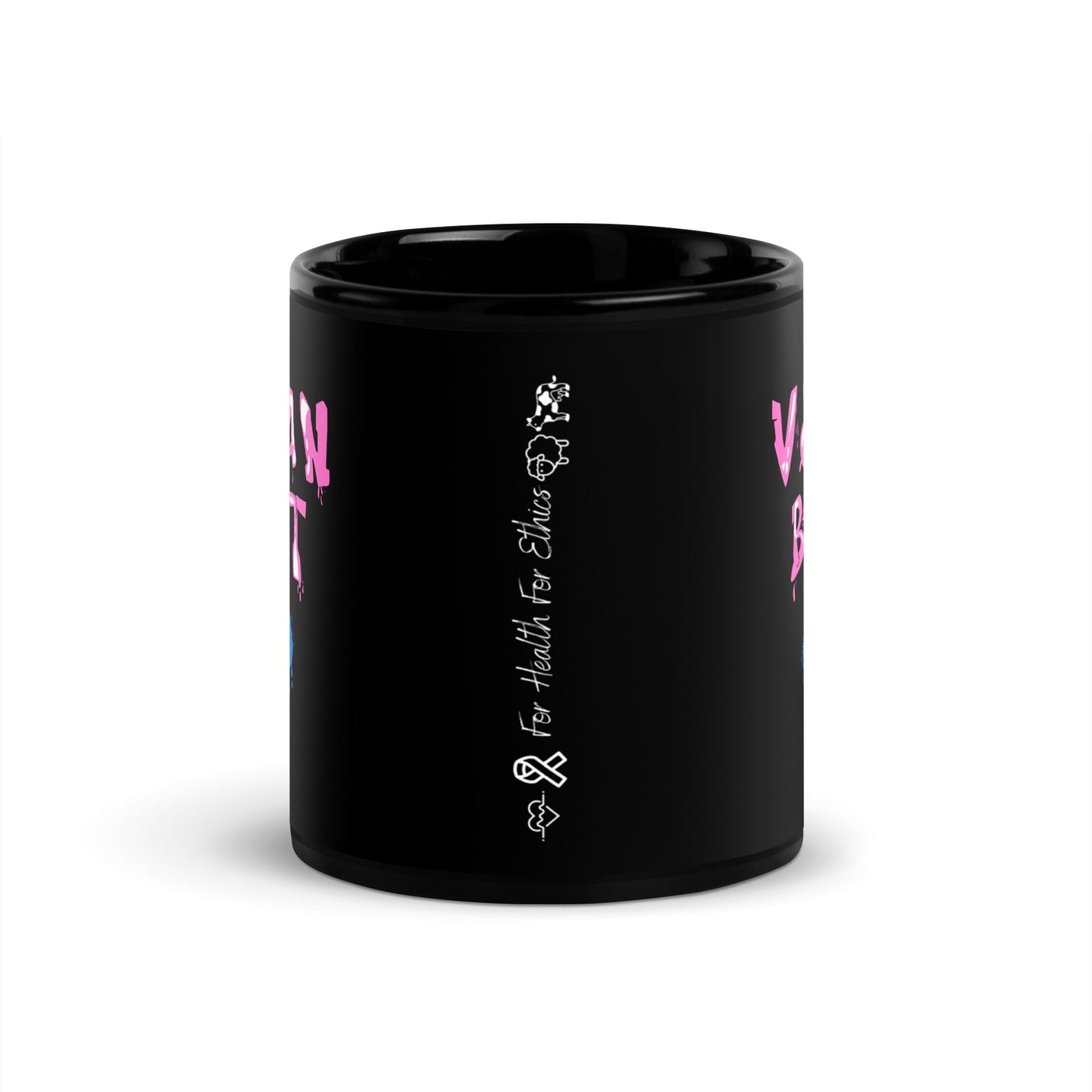 Vegan Brat Mug - For Health For Ethics - 11 oz