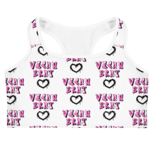 Vegan Brat Sports Bra - For Health For Ethics - XS